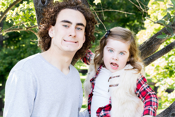 Jaden & Zoey - sibling silliness